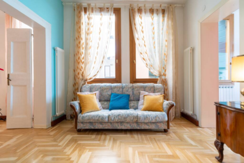 Soggiorno elegante palazzo veneziano